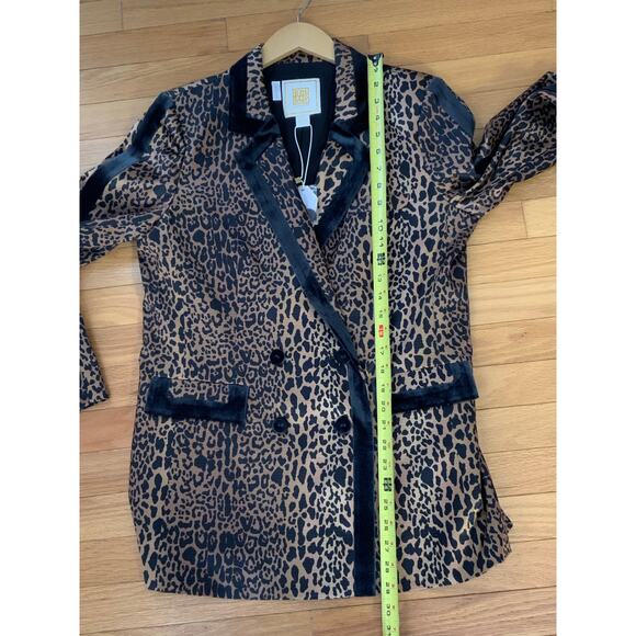 Emily McCarthy Bristol Blazer - Lady Leopard NWT size medium - Picture 7 of 9